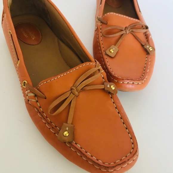 clarks kinzie orange